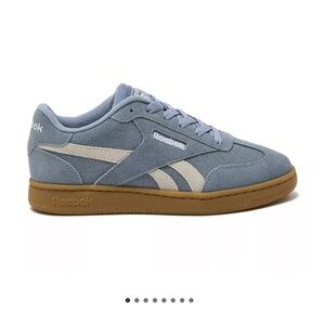 Reebok Men Blue Suede Sneakers